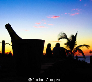 An afternoon dive.....some wine and a lovely sunset.....N... by Jackie Campbell 